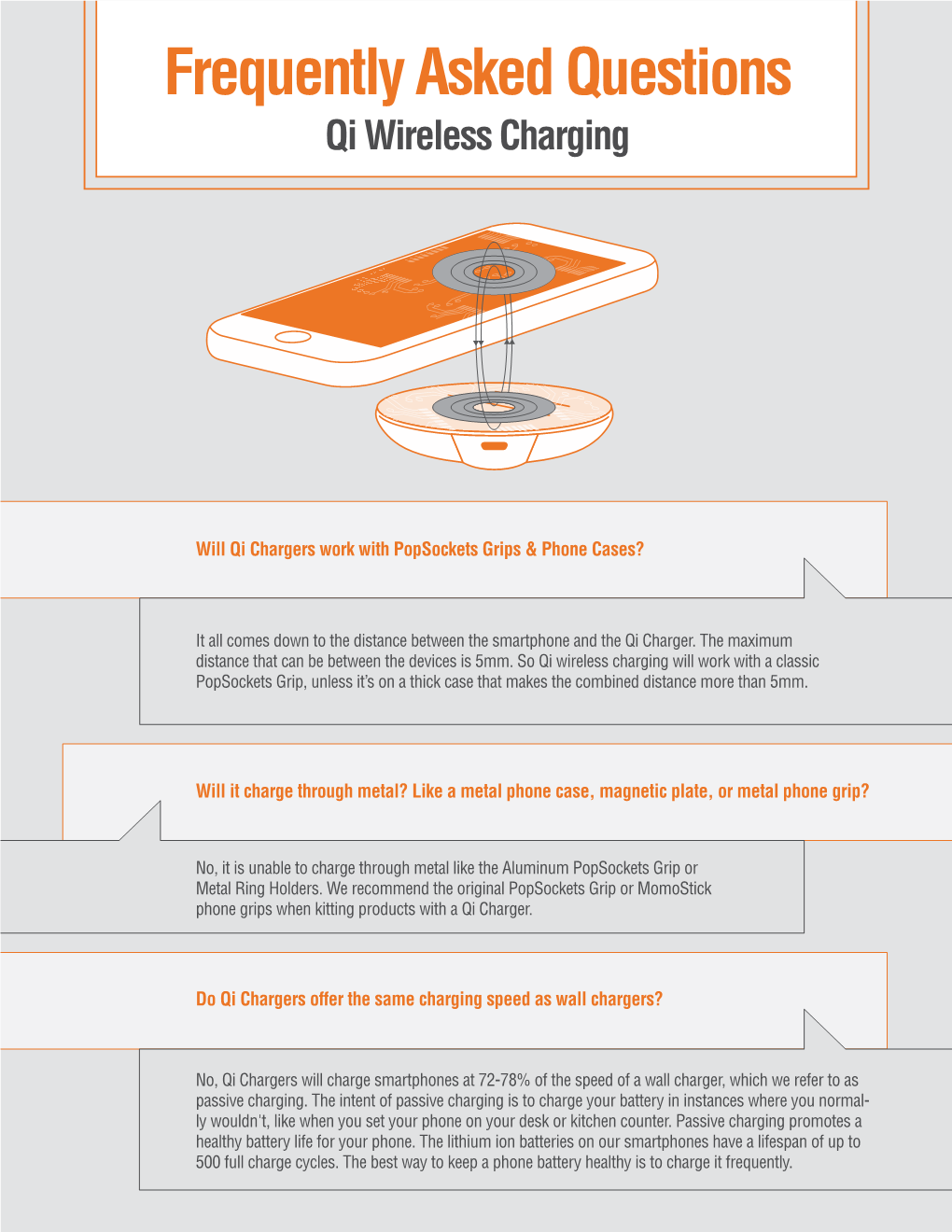 Frequently Asked Questions Qi Wireless Charging