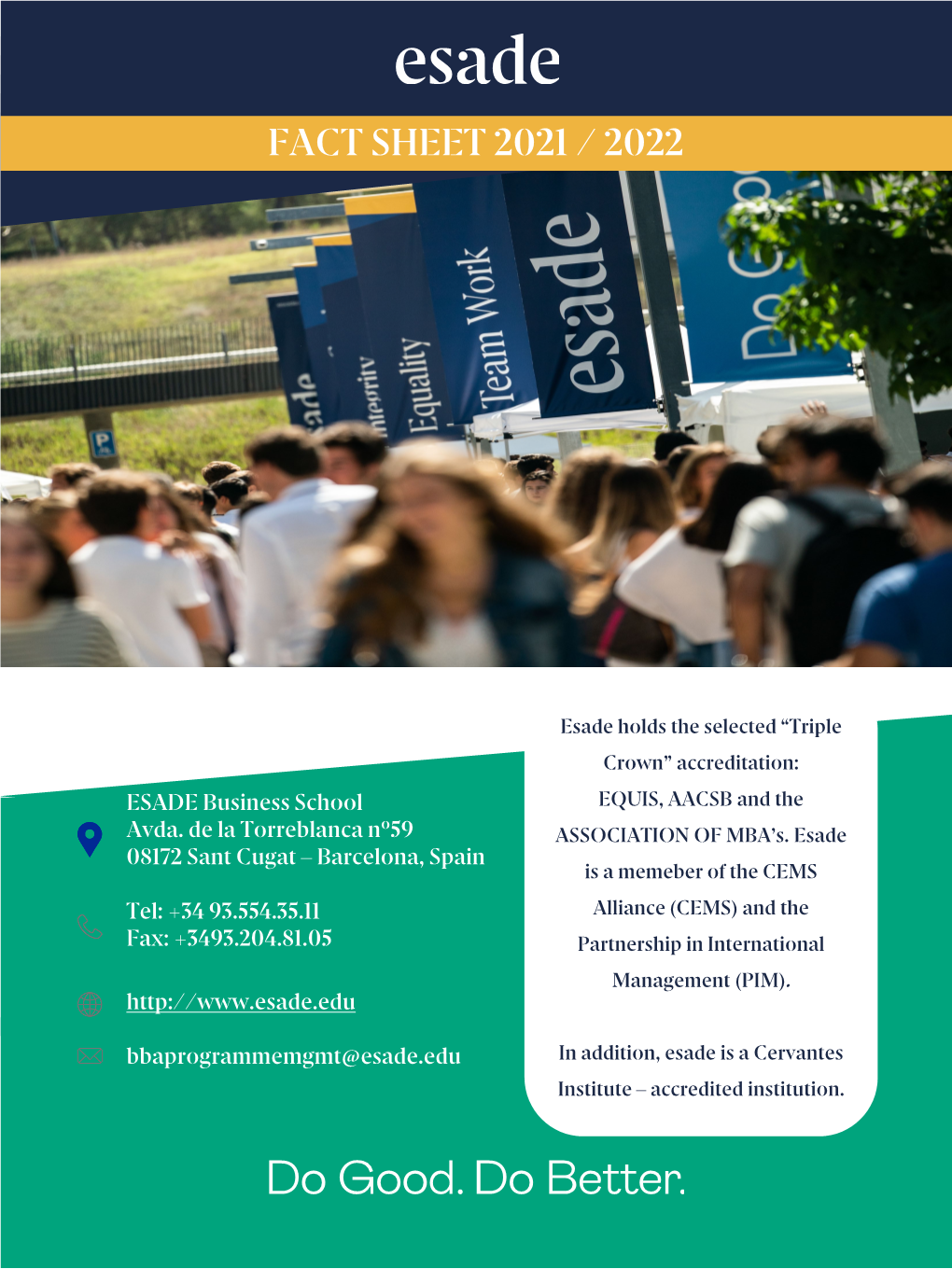 ESADE Fact Sheet 2021-2022.Pdf