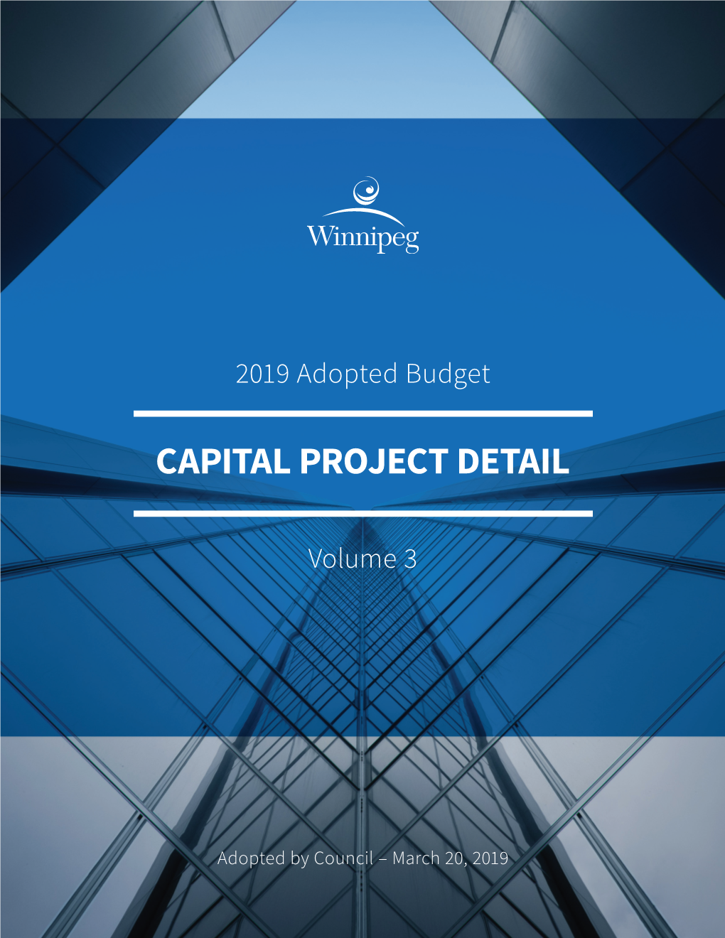 2019 Adopted Capital Budget