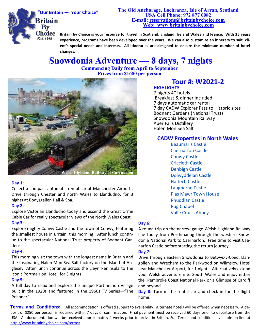 Snowdonia Adventure