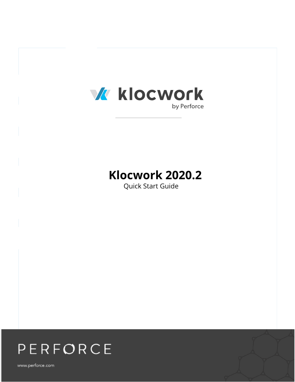 Klocwork Quickstart