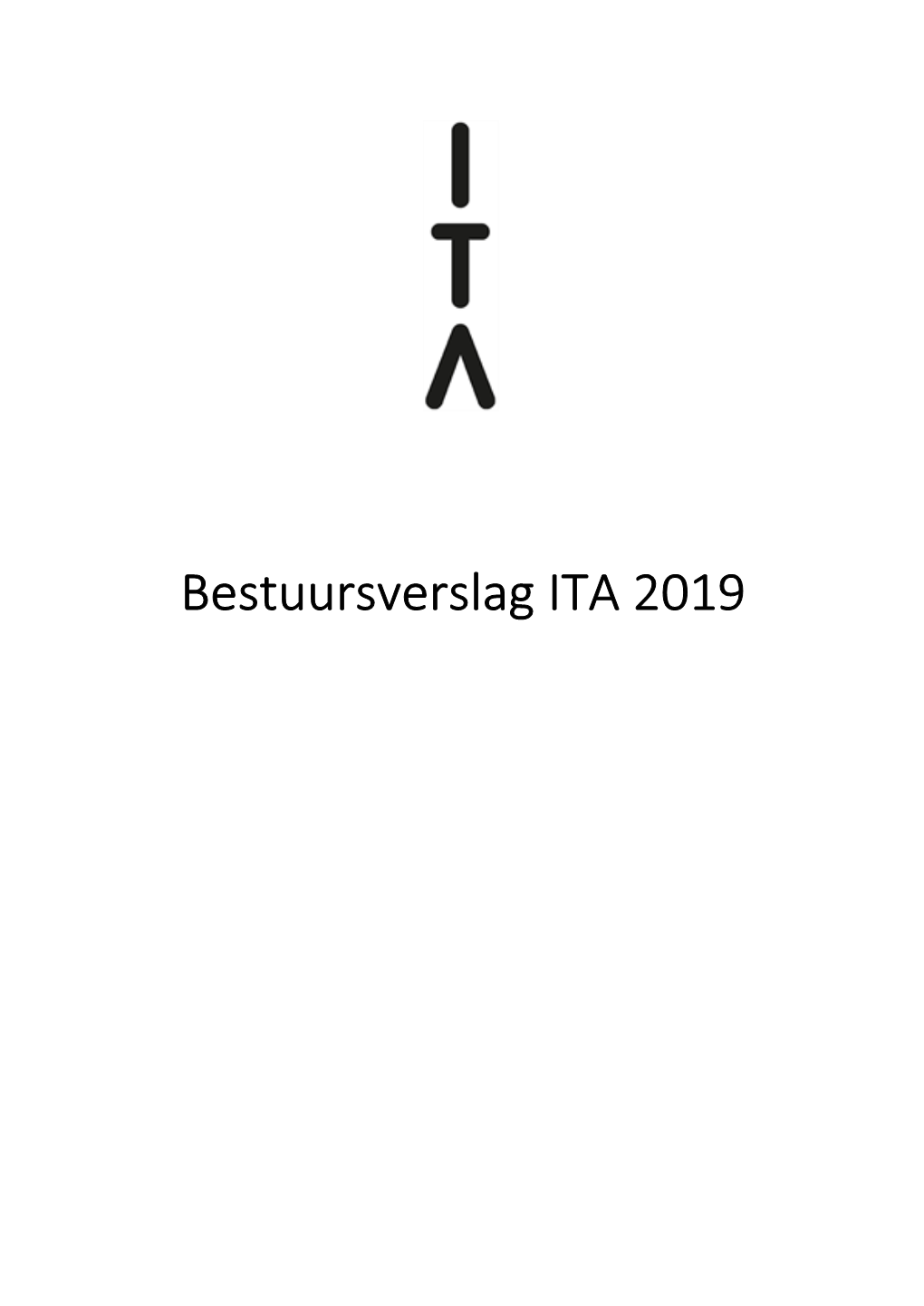 Bestuursverslag ITA 2019