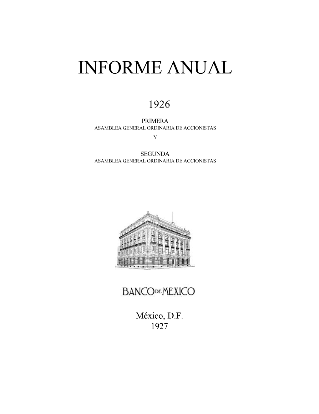 Informe Anual 1926 13