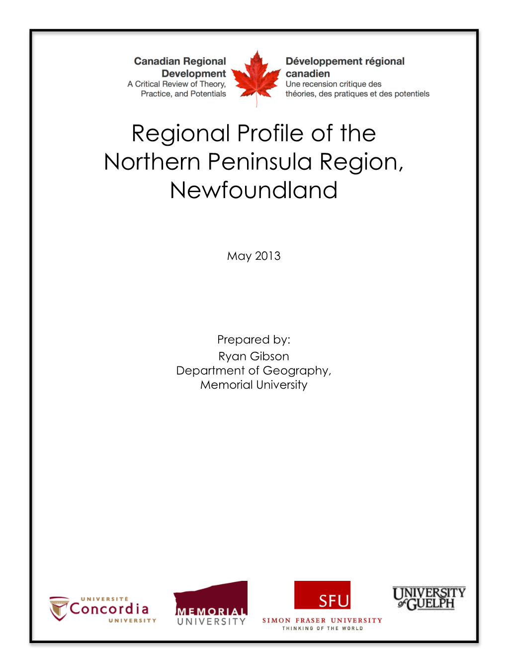 Northern Peninsula Region, Newfoundland