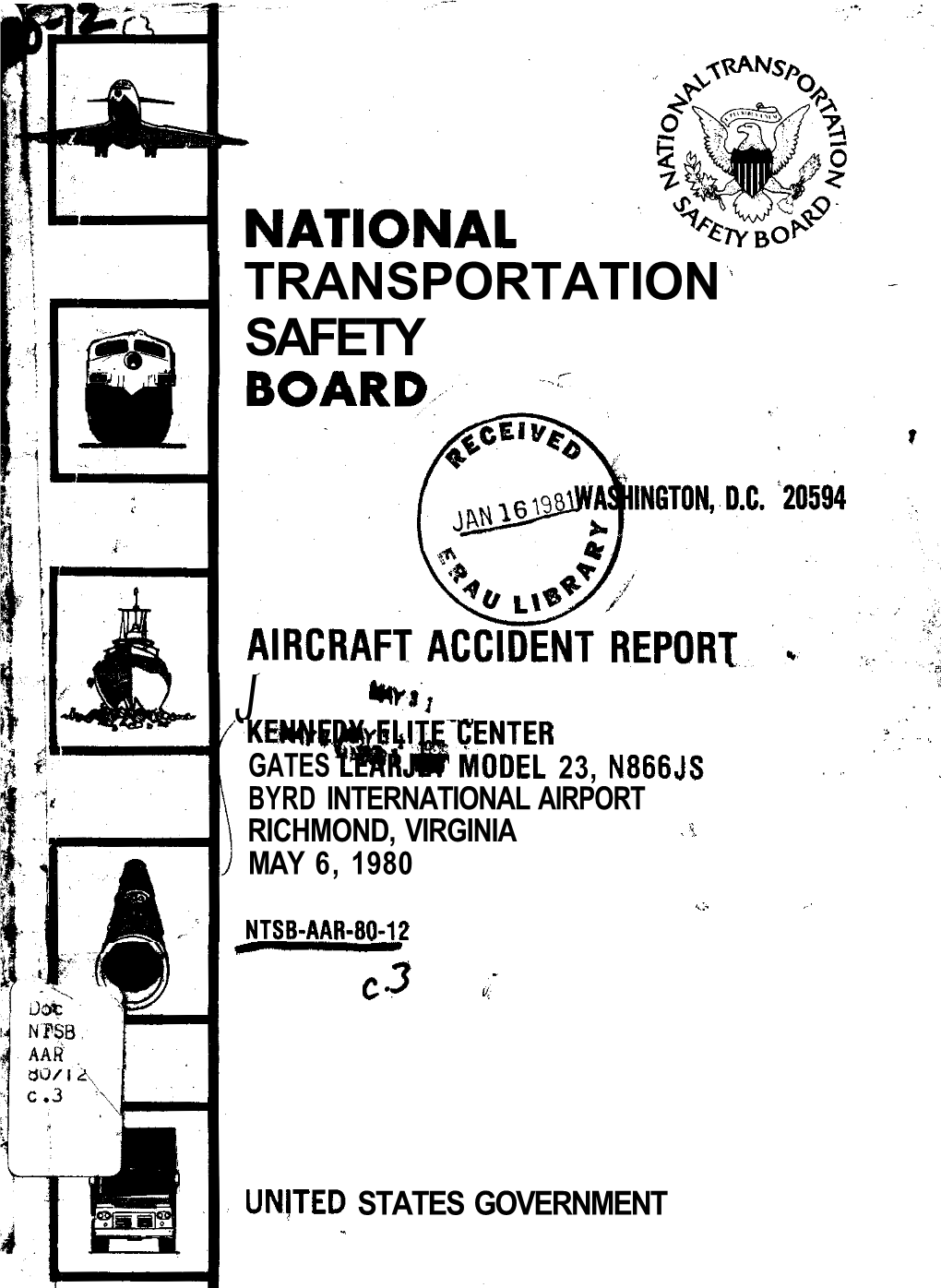 NTSB-AAR-80-12 I