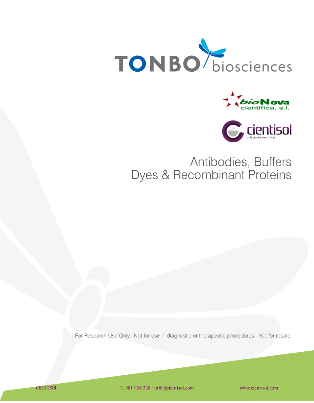 Antibodies, Buffers Dyes & Recombinant Proteins