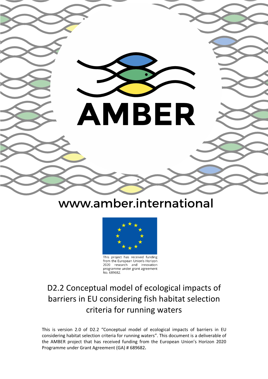 D2.2 Conceptual Model of Ecological Impacts of Barriers in EU