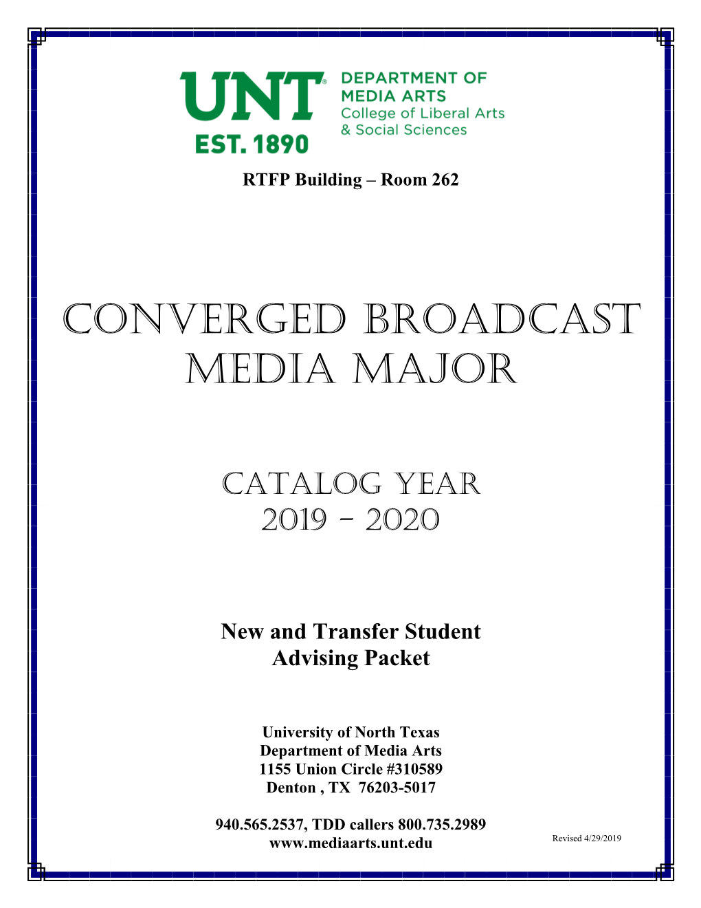 Converged Broadcast Media Major