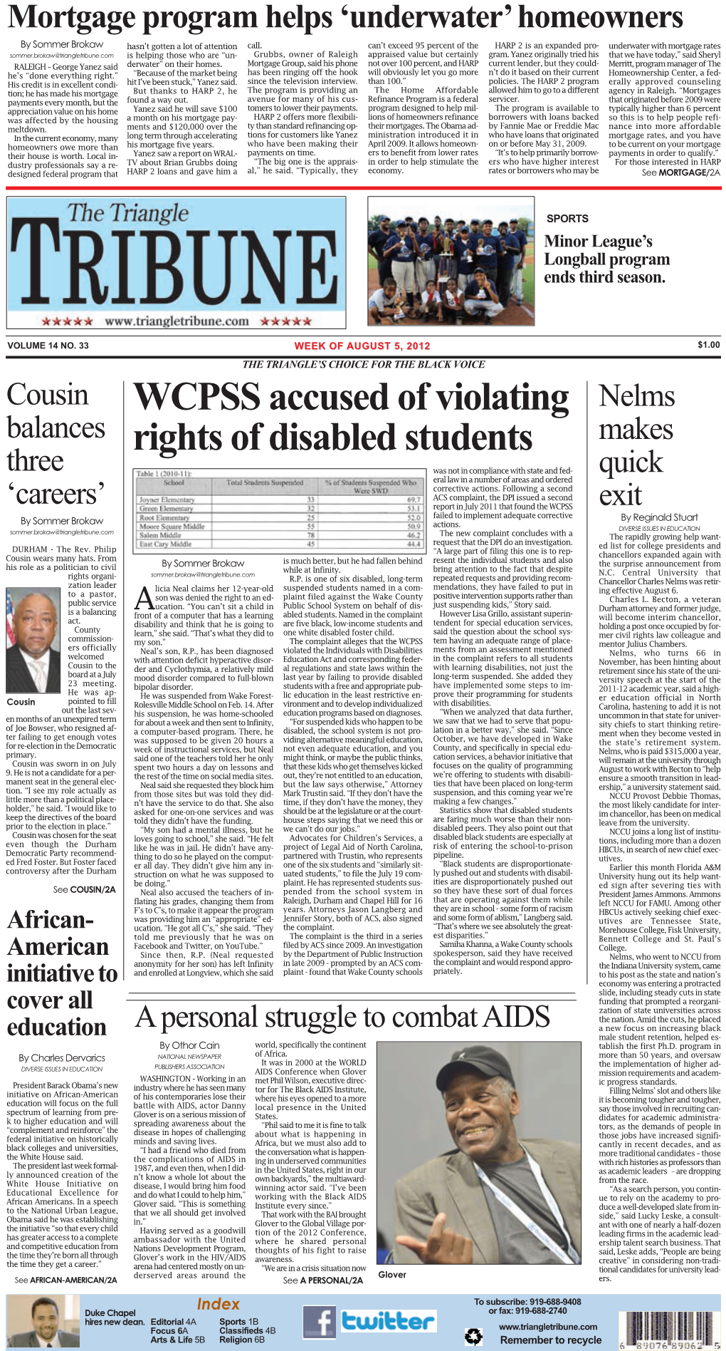 WCPSS Accused of Violating Rights of Disabled Students