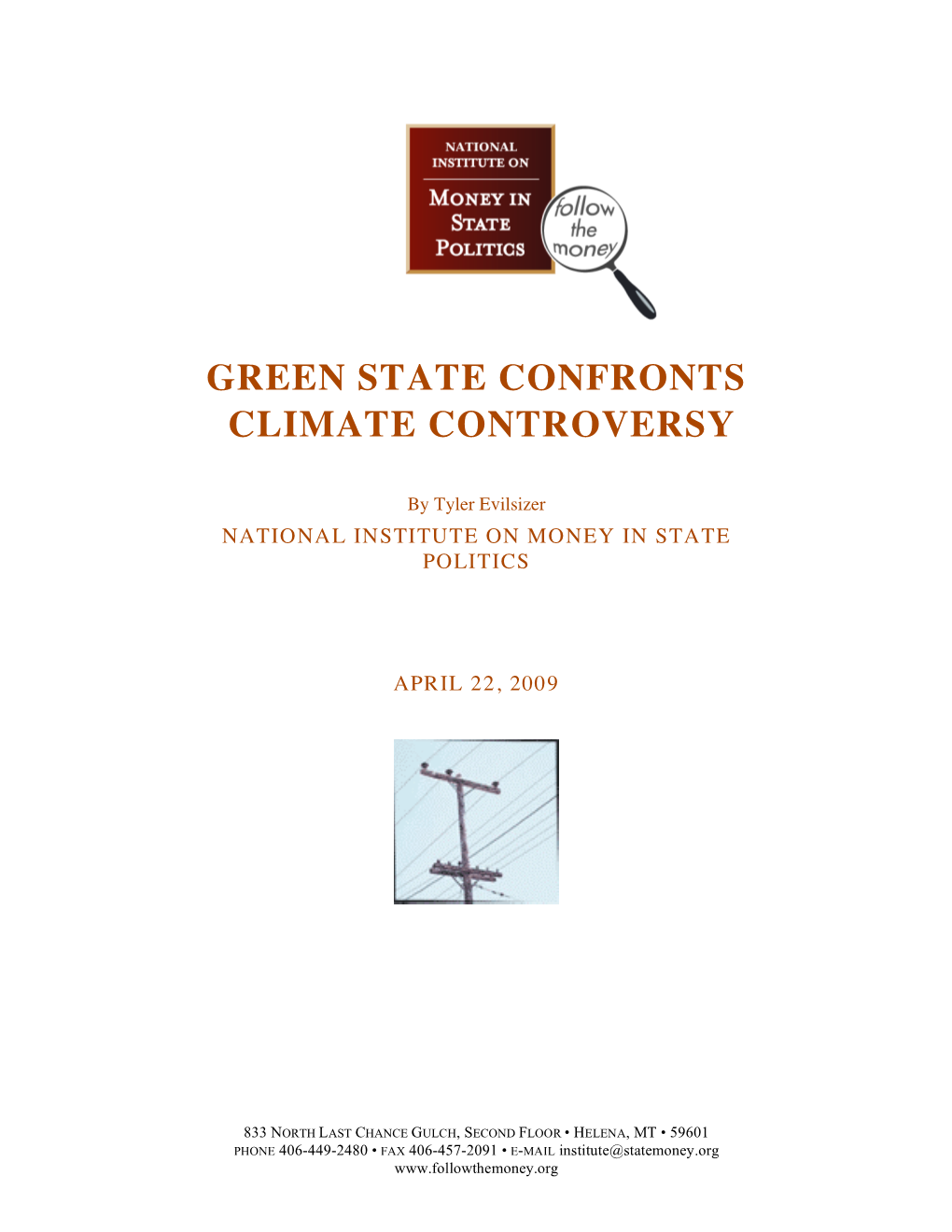 Green State Confronts Climate Controversy