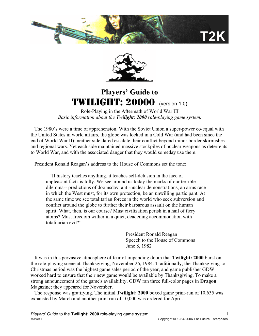 Player's Guide to Twilight: 2000 (Version 1.0)