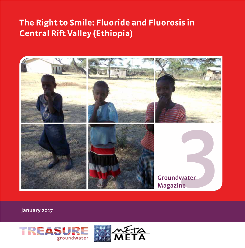 The Right to Smile: Fluoride and Fluorosis in Central Rift Valley (Ethiopia)