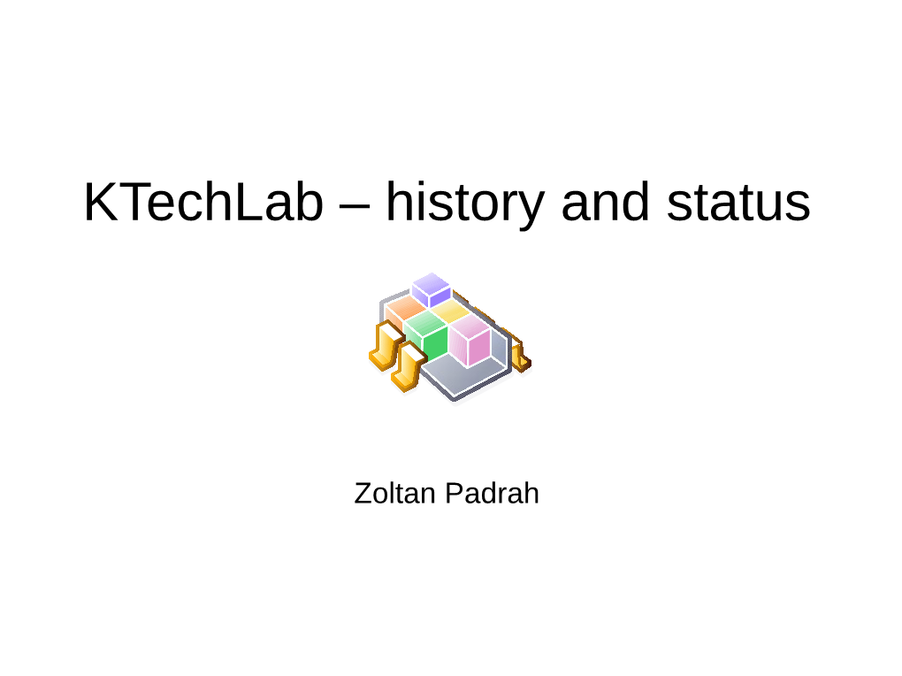 Ktechlab – History and Status