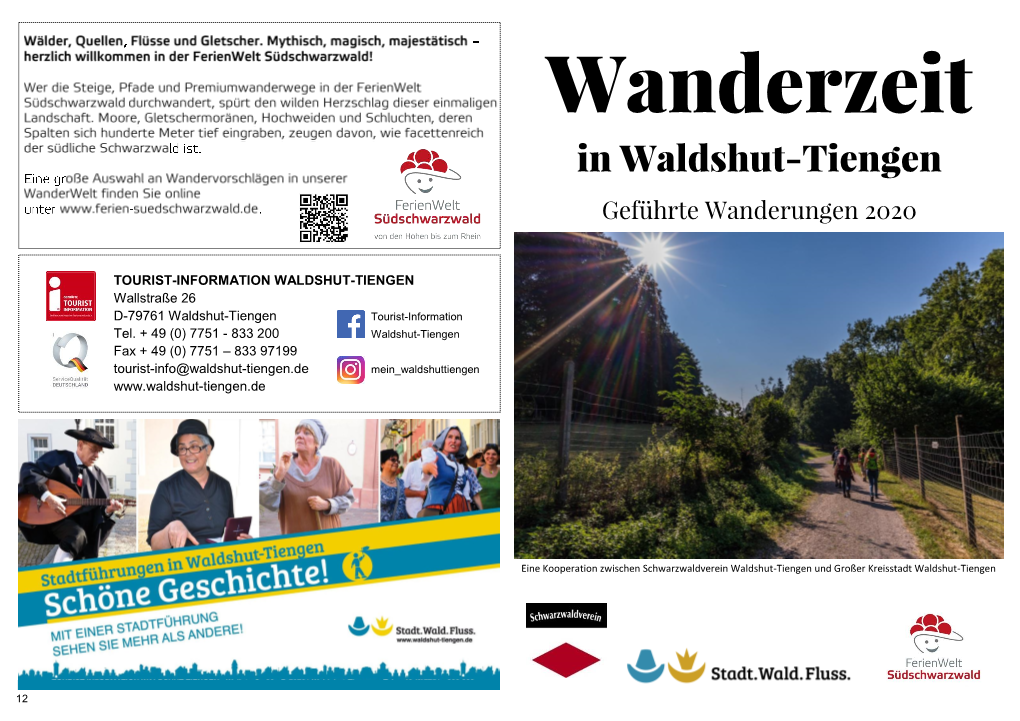 Wanderzeit in Waldshut-Tiengen