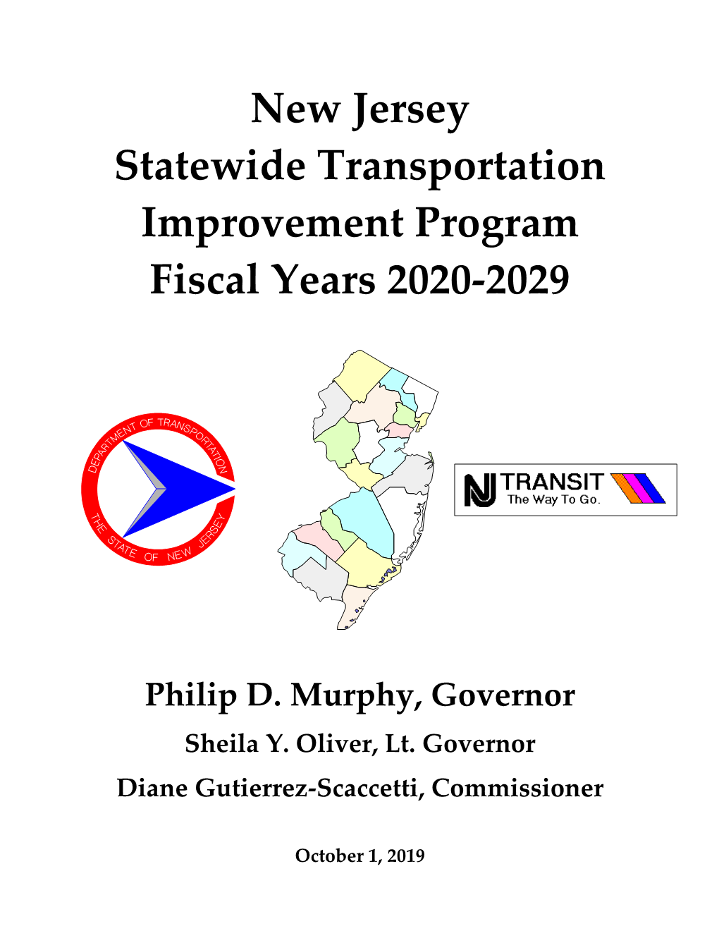 New Jersey Statewide Transportation Improvement Program Fiscal Years 2020-2029