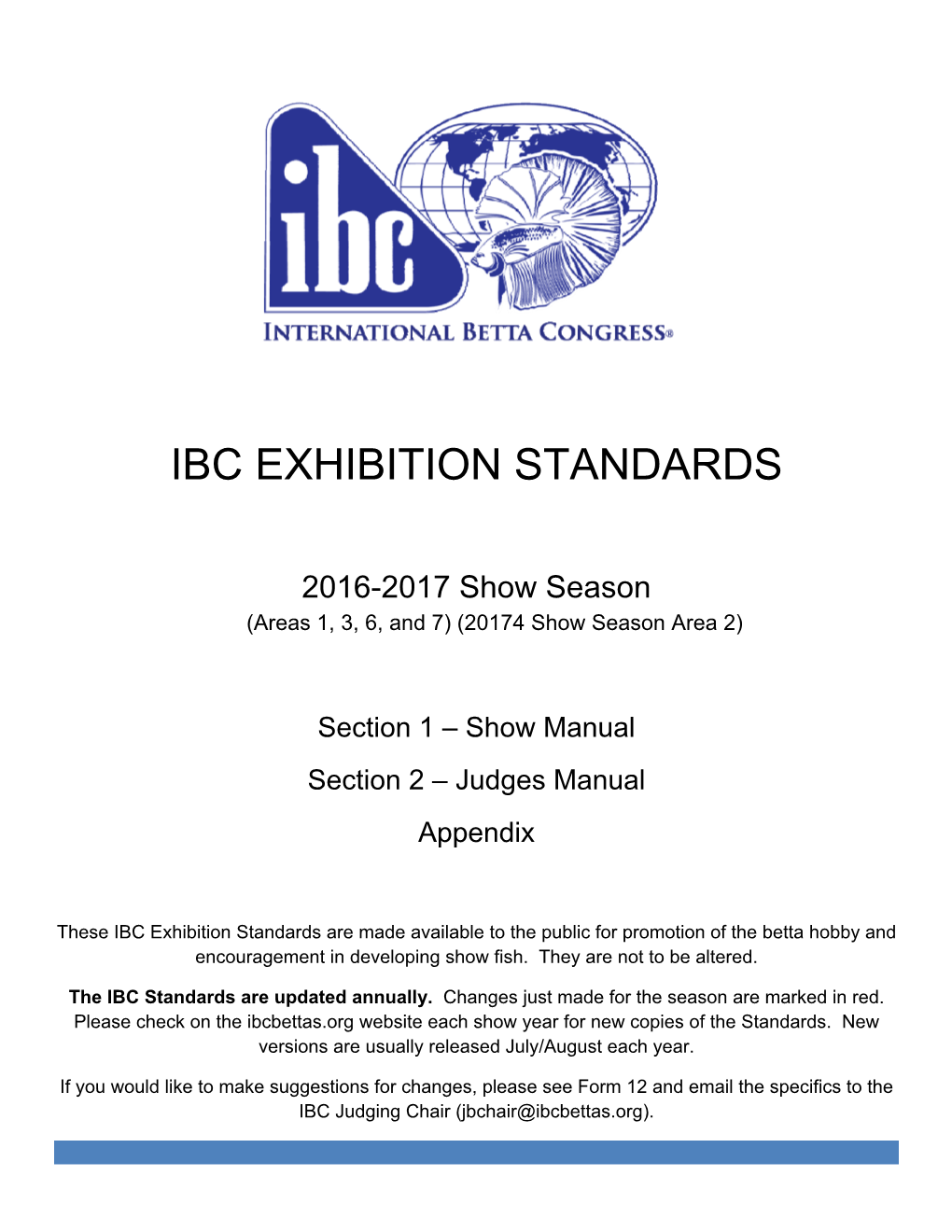 Ibc Exhibition Standards