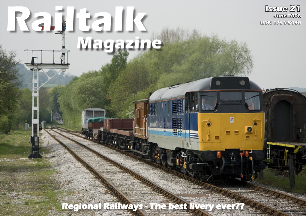 Railtalk Magazine, and a New Look