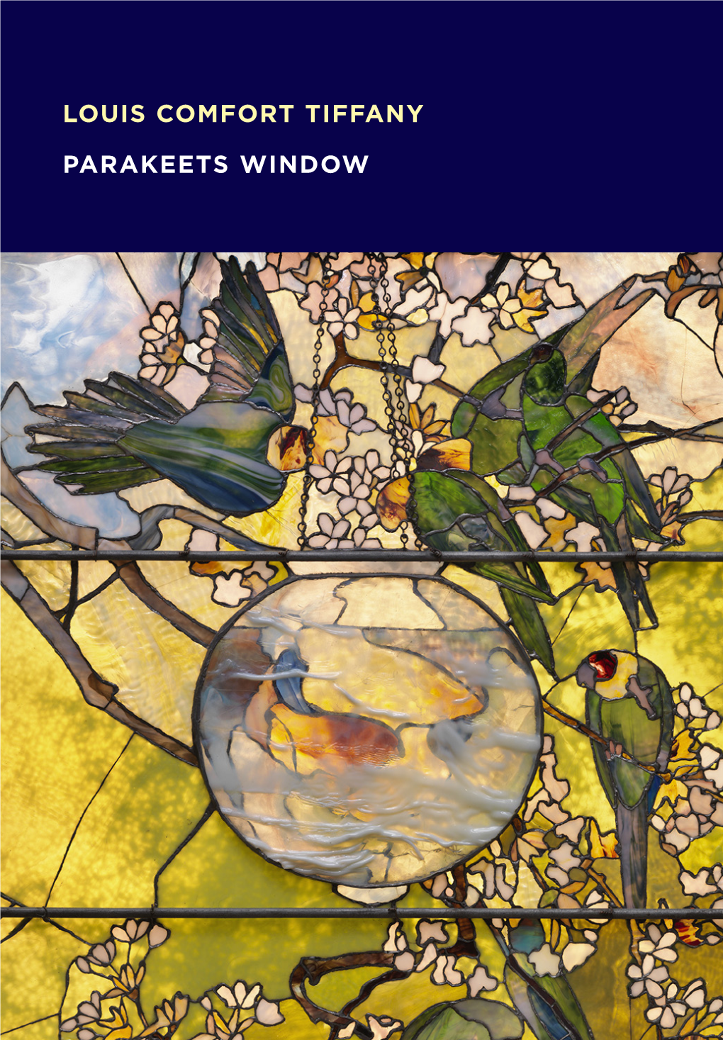 Louis Comfort Tiffany Parakeets Window