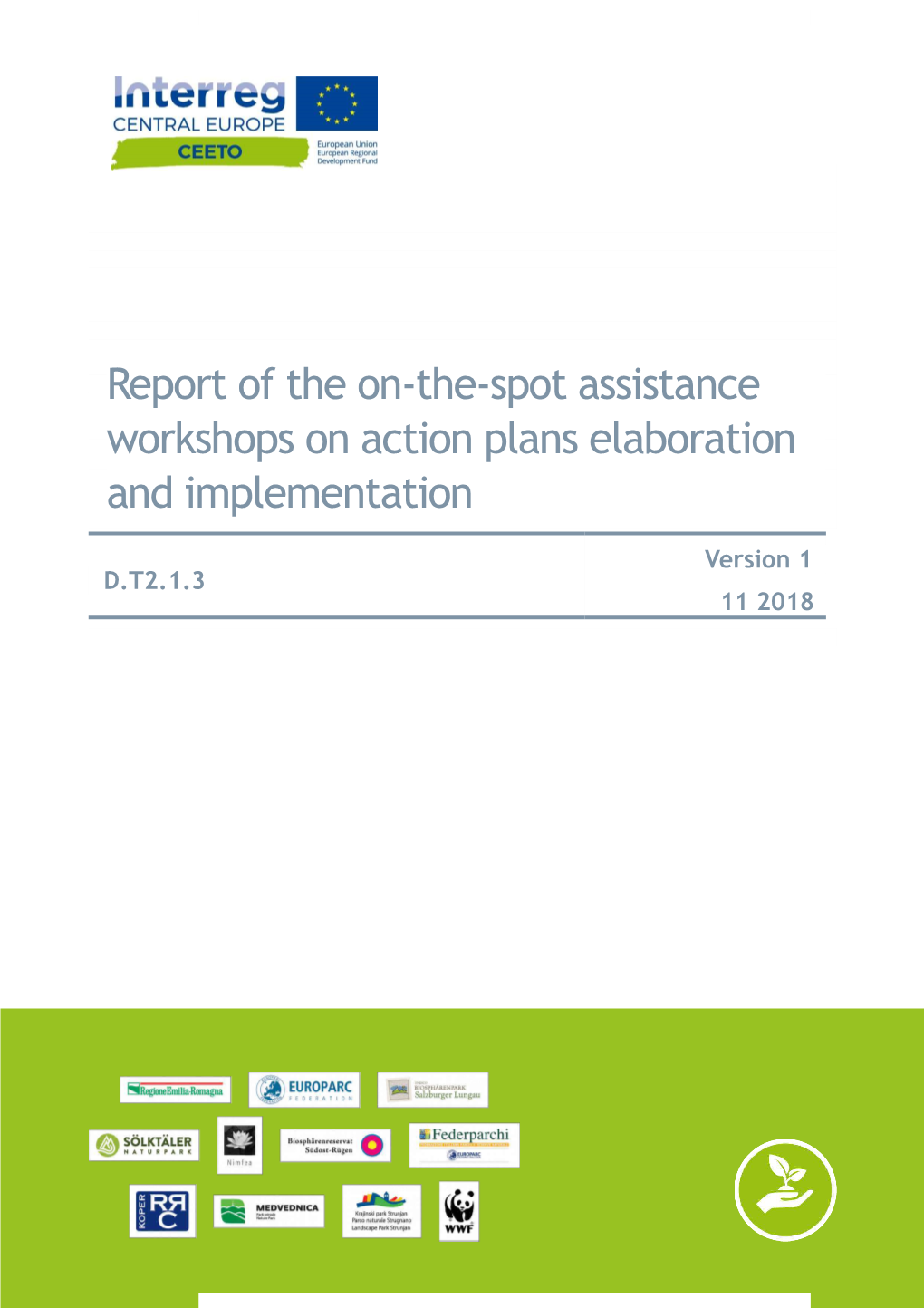 Report of the On-The-Spot Assistance Workshops on Action Plans Elaboration and Implementation