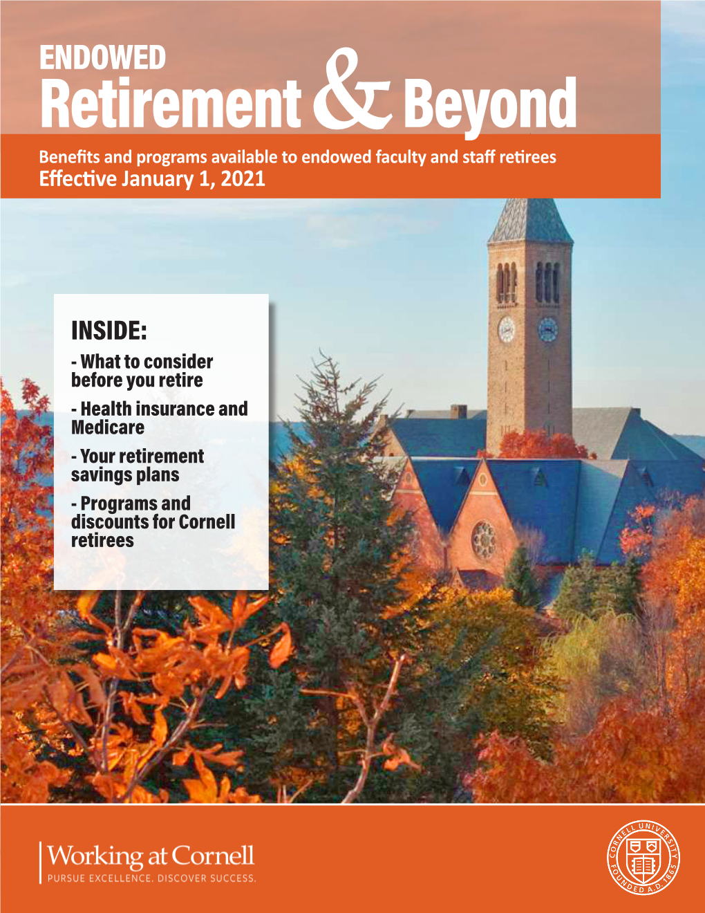 Retirement and Beyond: Endowed Faculty and Staff