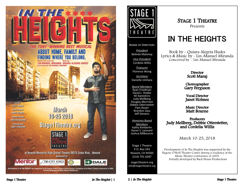 In the Heights ����������������