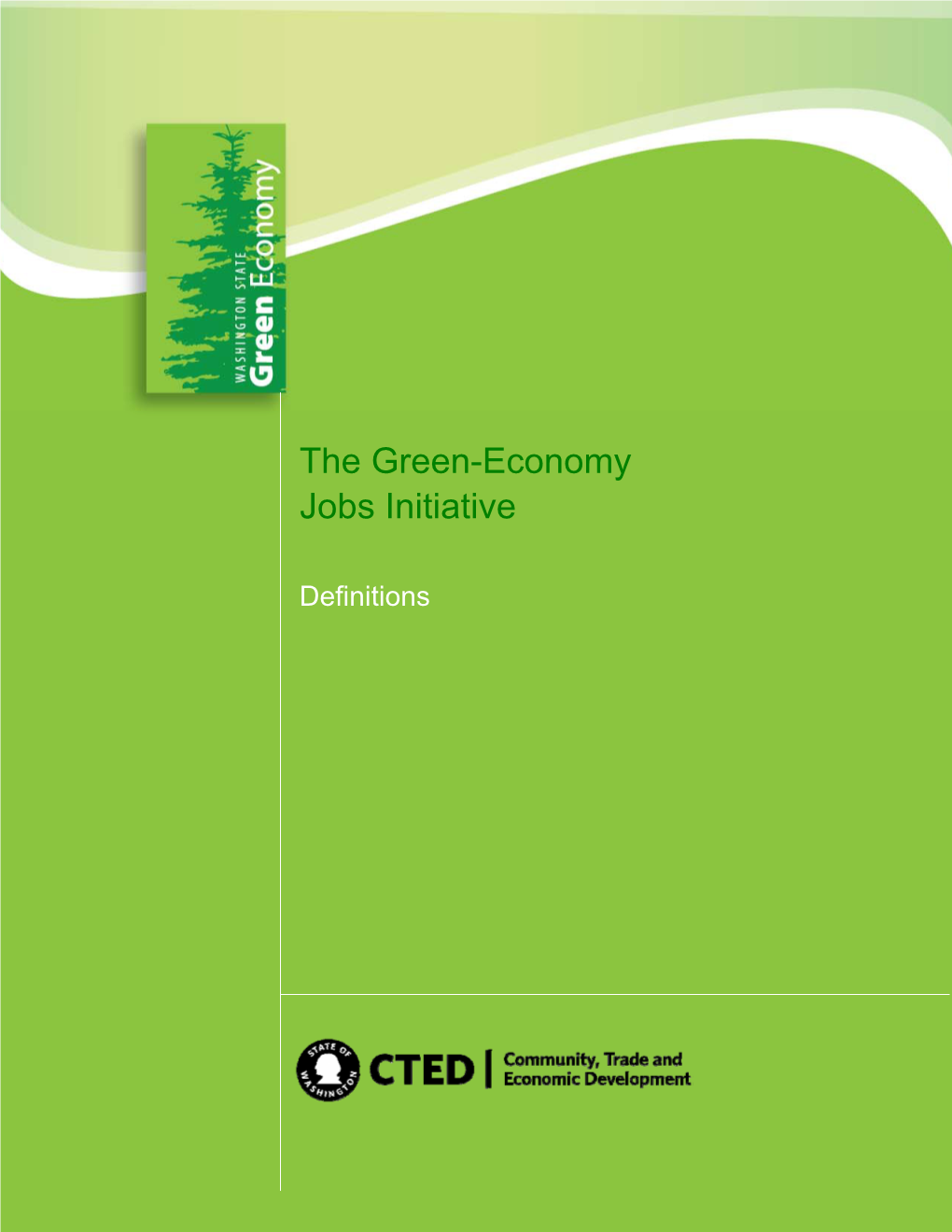 Green Economy: Common Terms and Definitions