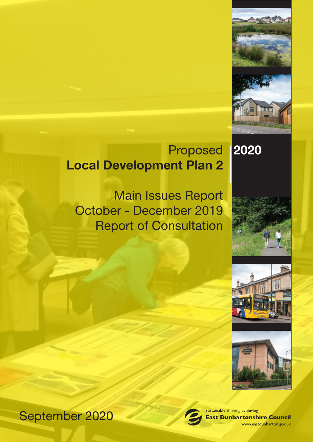 Proposed Local Development Plan 2 Main Issues Report October