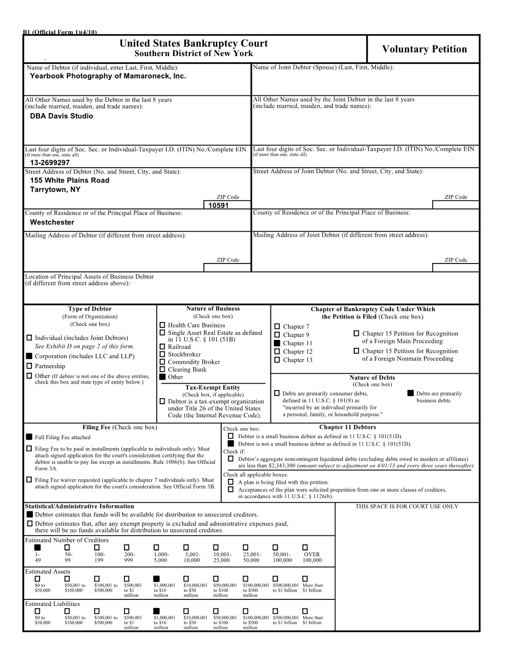 Bankruptcy Forms