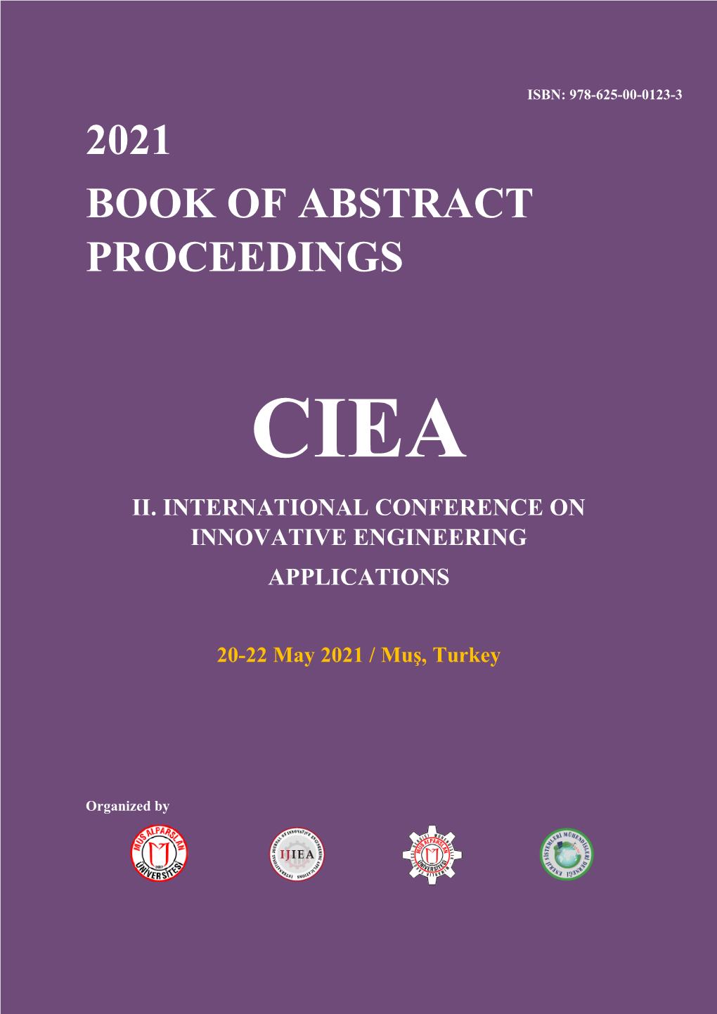 2021 Book of Abstract Proceedings