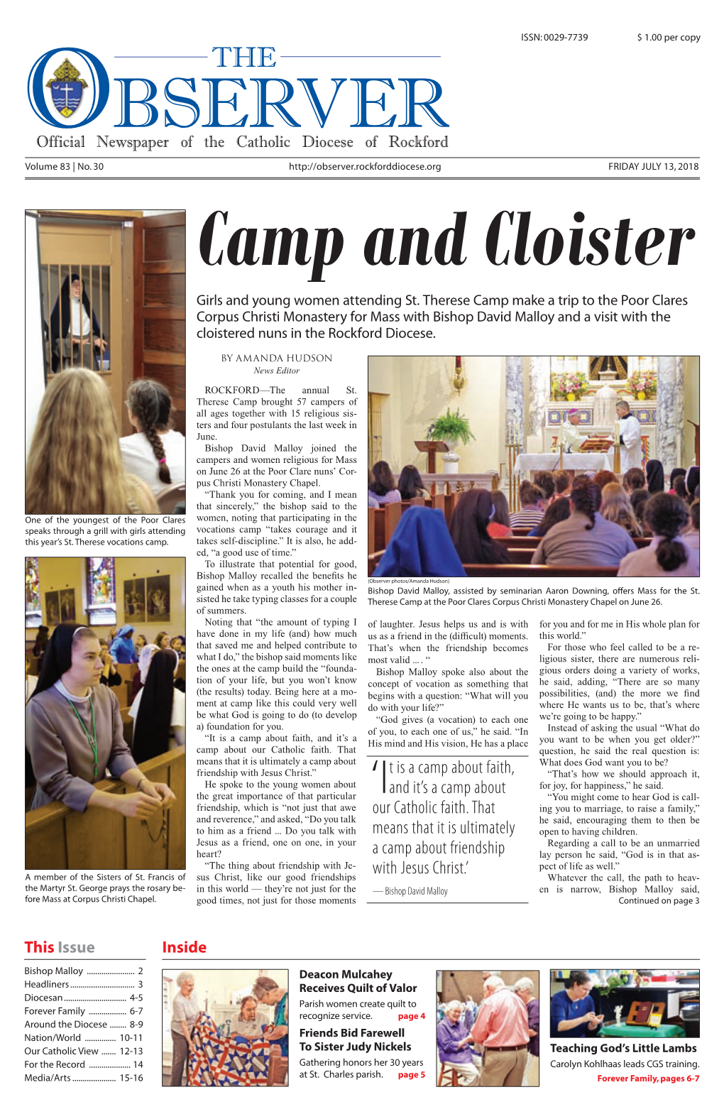 'It Is a Camp About Faith, and It's a Camp About Our Catholic Faith. That