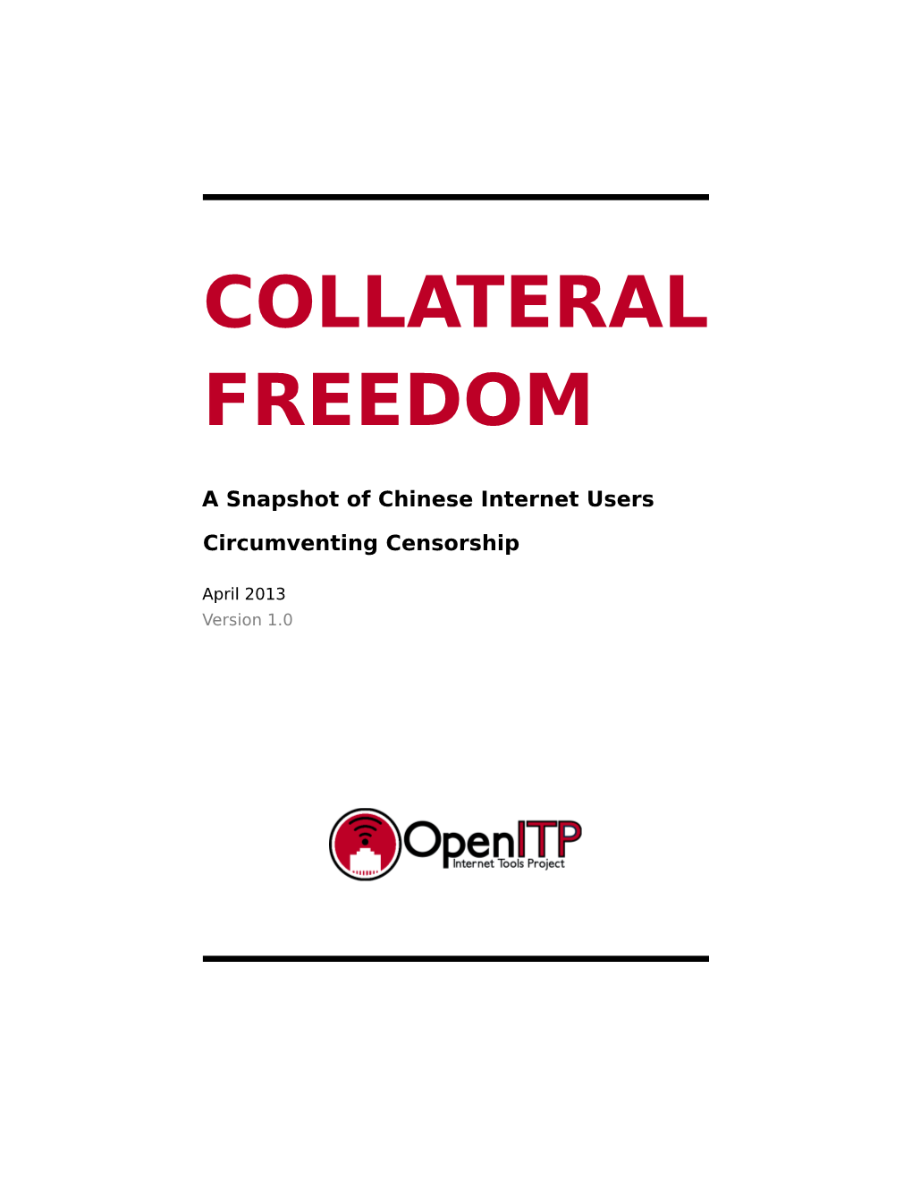 Collateral Freedom