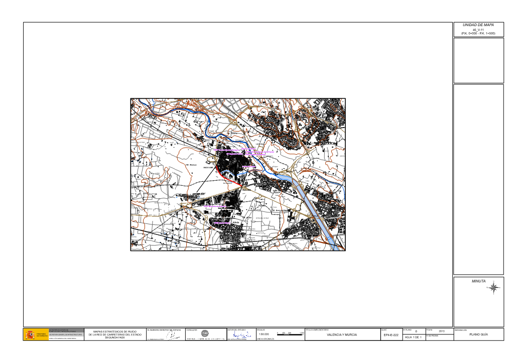 UNIDAD DE MAPA 46 V-11 Canyada De Penya Mandor Macarella Carol El Plantío Canyada De Trilles Closa Pont Reial (P.K