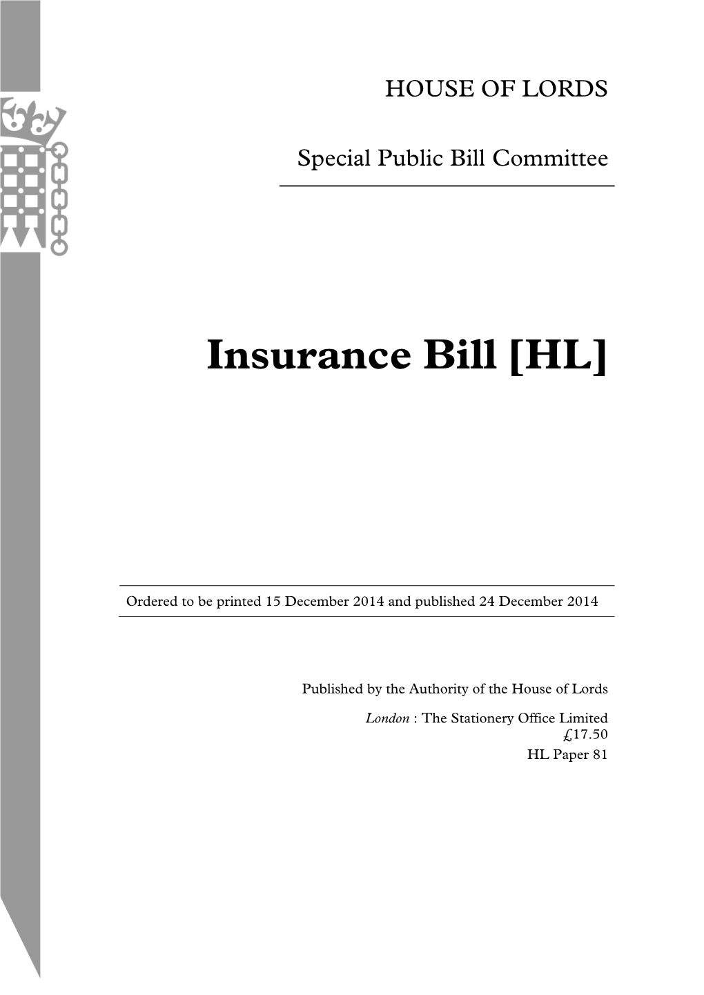 Insurance Bill [HL]
