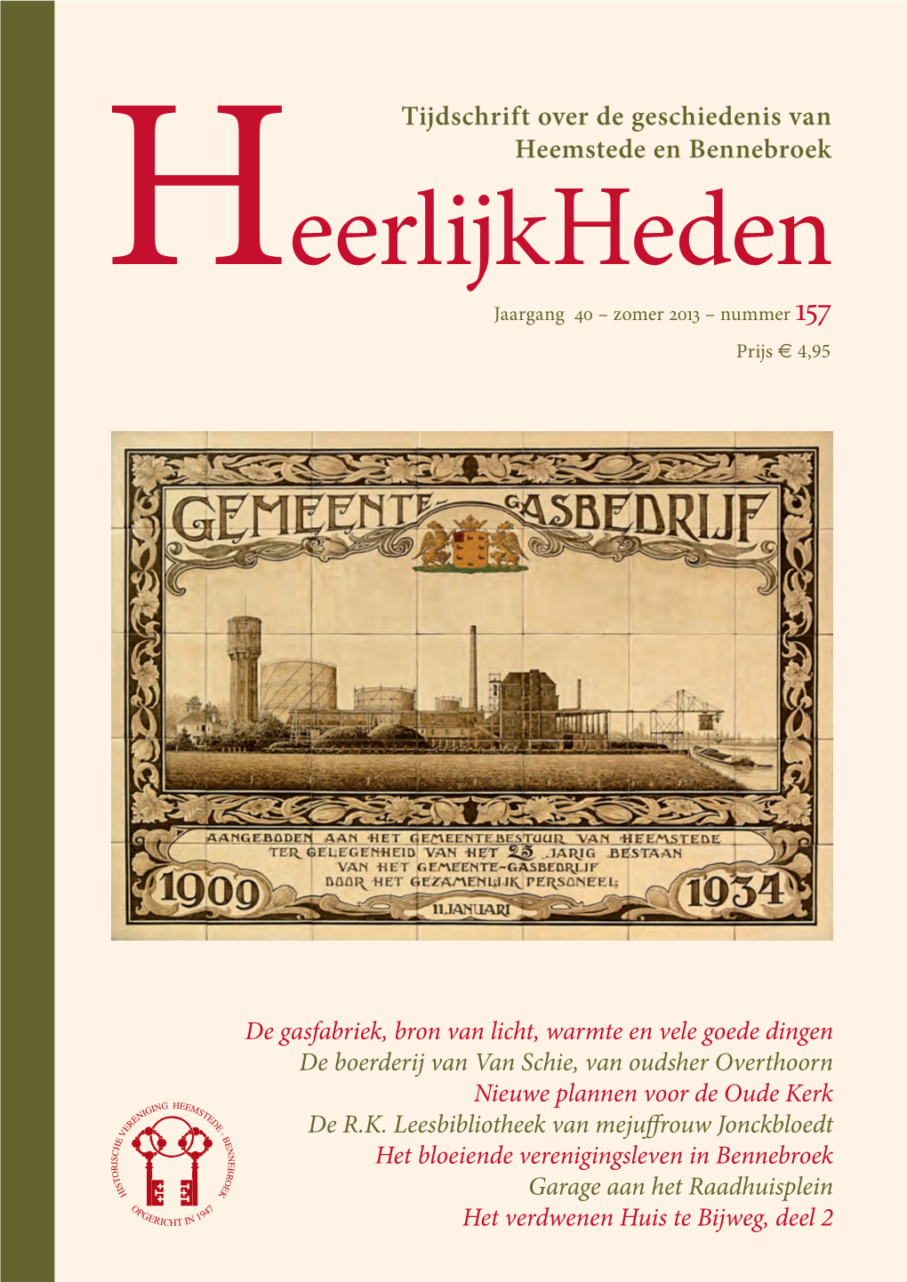 Tijdschrift Over De Geschiedenis Van Heemstede En Bennebroek