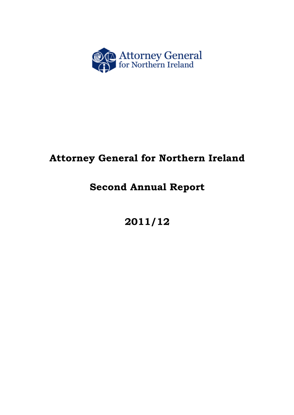 Attorney General for Northern Ireland Annual Report 2011/12 (PDF 191