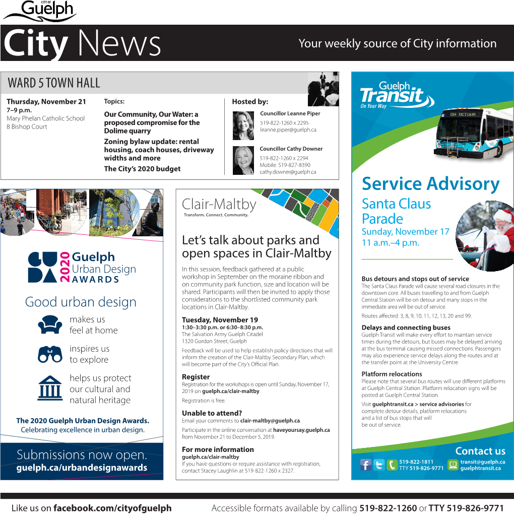 City News Your Weekly Source of City Information