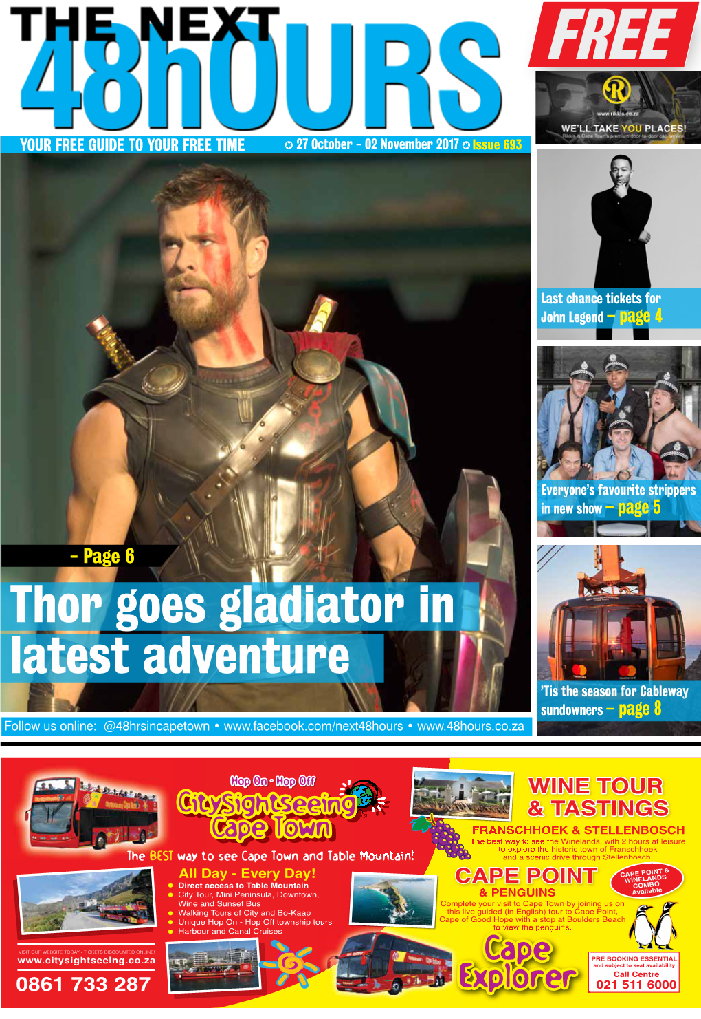 Thor Goes Gladiator in Latest Adventure