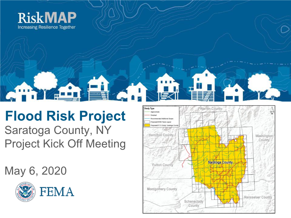 Saratoga County, NY Project Kick Off Meeting