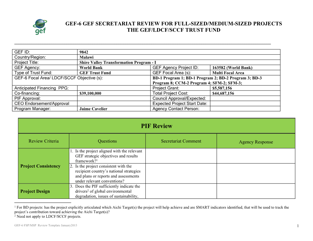 Review Sheet