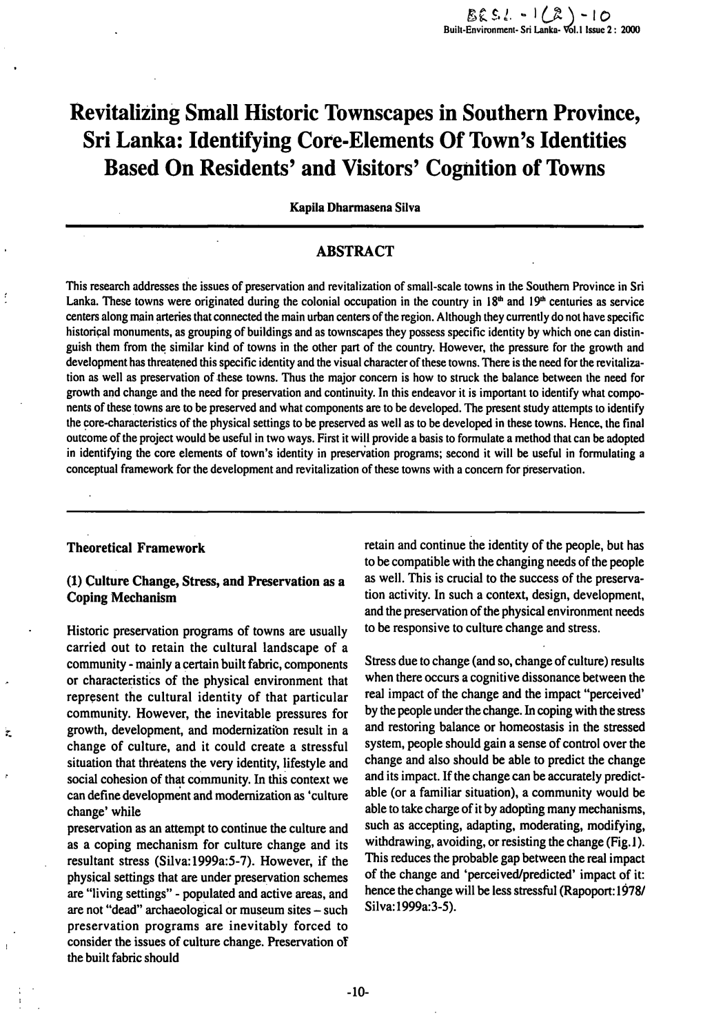 Identifying Core-Elements of Town's Identities Based on Residents' and Visitors' Cognition of Towns