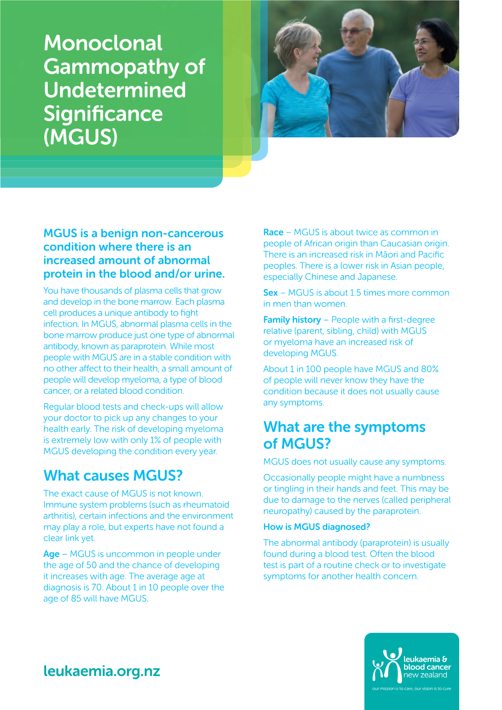 Monoclonal Gammopathy of Undetermined Significance (MGUS)