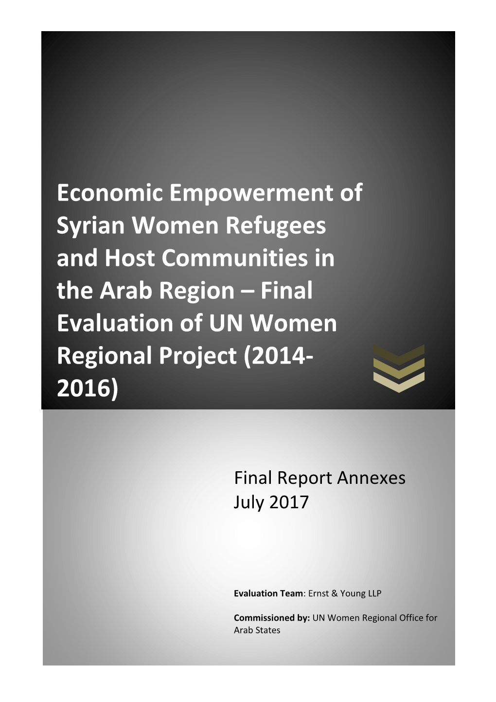 Syrian WEE Regional Project Final Evaluation Annexes.Pdf