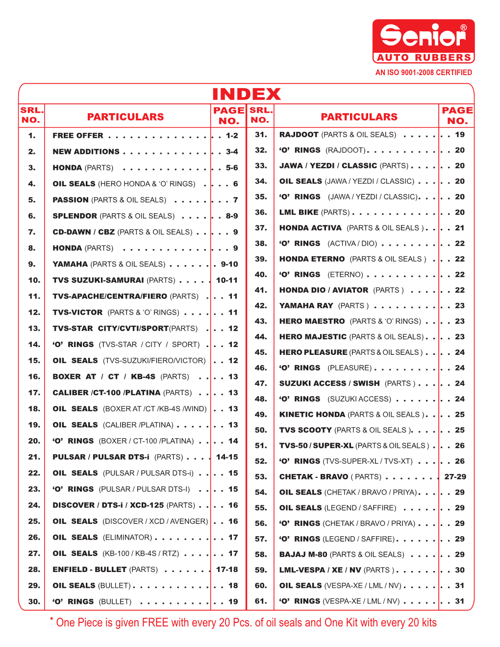 Senior List 2 & 3 Wh. February 2014