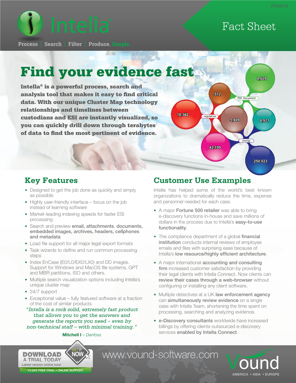 Intella Fact Sheet Examples of Use and Technical Overview