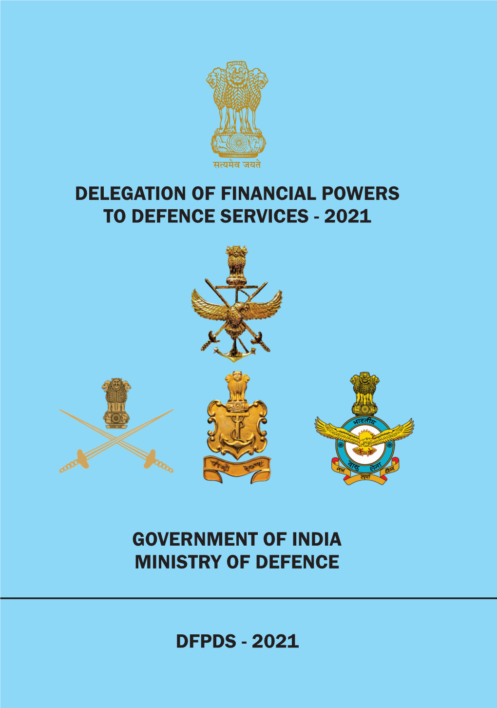 Delegation of Financial Powers to Defence Services-2021