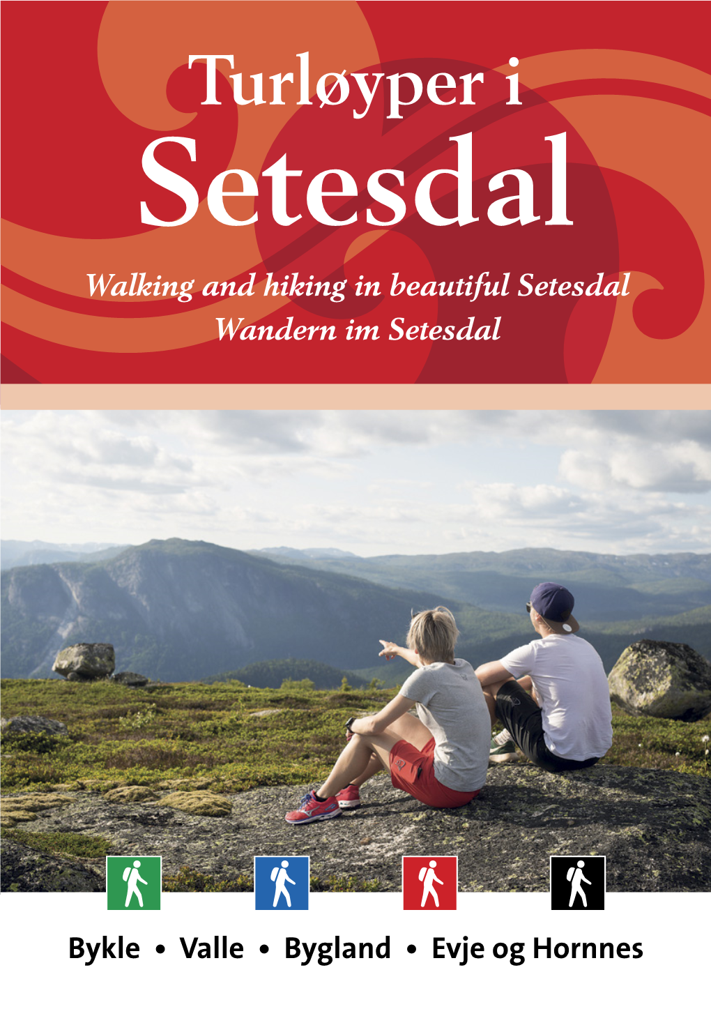Turløyper I Setesdal Walking and Hiking in Beautiful Setesdal Wandern Im Setesdal