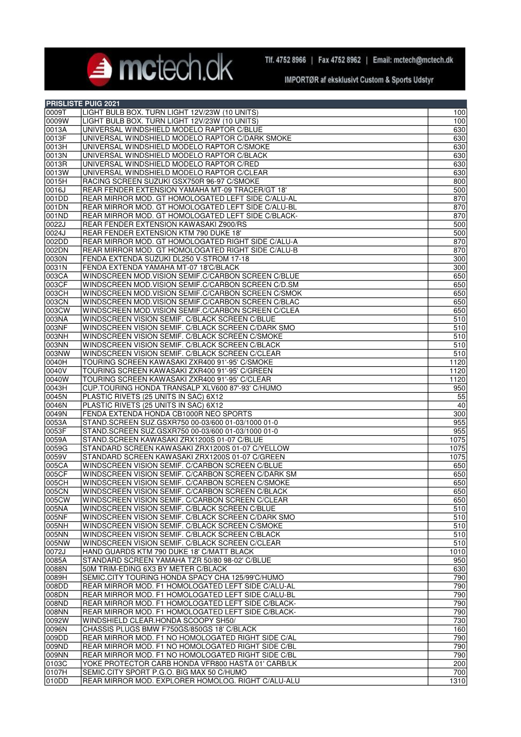 Prisliste 2020 Puig.Xlsx