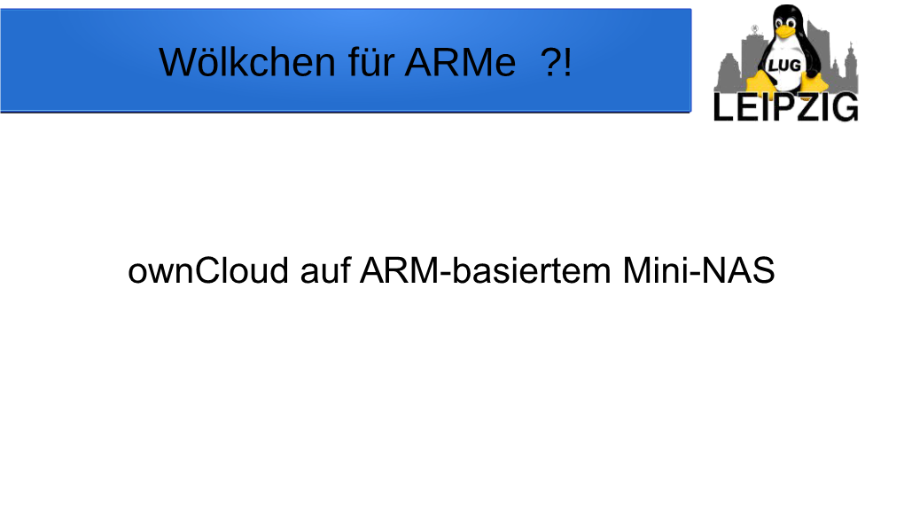 Owncloud Auf ARM-Basiertem Mini-NAS