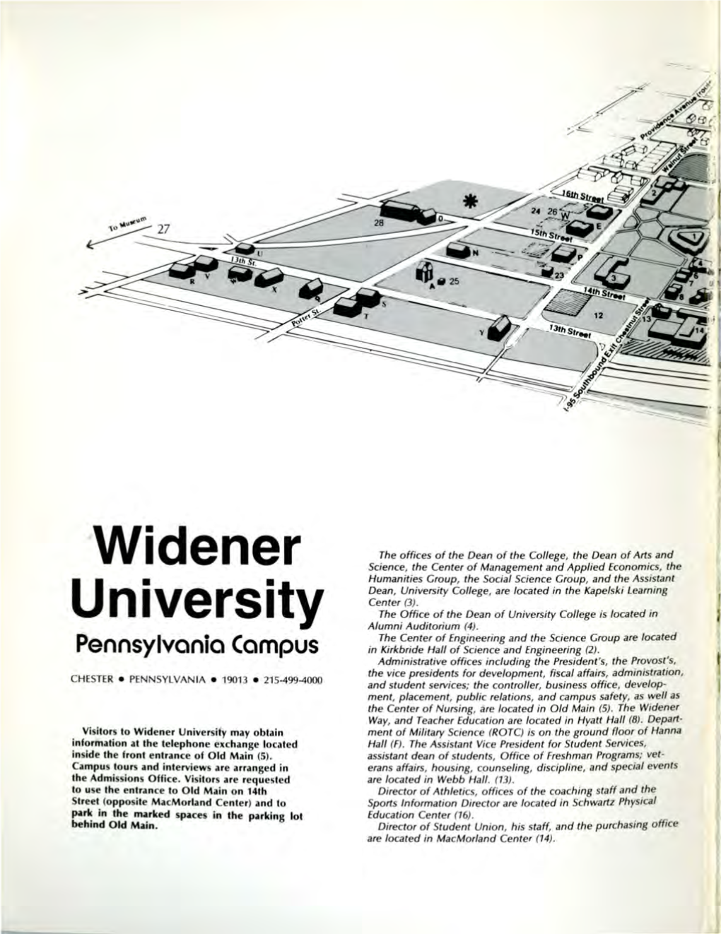 Widener University Pennsylvania Campus
