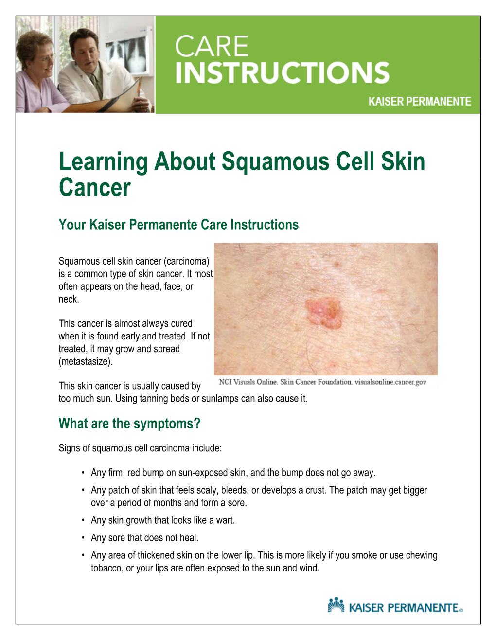 Squamous Cell Carcinoma Include